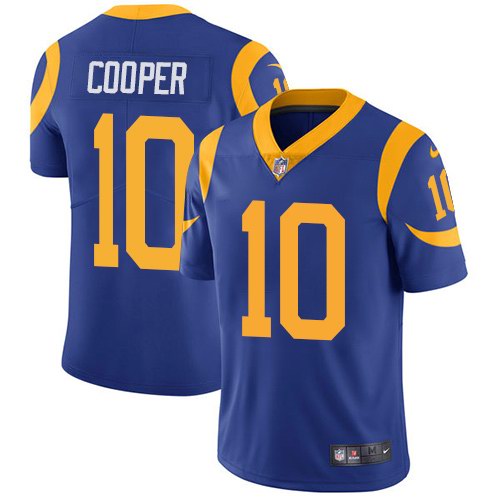 Nike Men & Women & Youth Rams 10 Pharoh Cooper Royal Alternate NFL Vapor Untouchable Limited Jersey,We sell and wholesale Nike Men & Women & Youth Rams 10 Pharoh Cooper Royal Alternate NFL Vapor Untouchable Limited Jersey on line form chian!